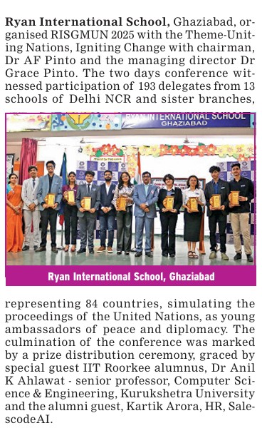 RISGMUN 2025_TIMES OF INDIA